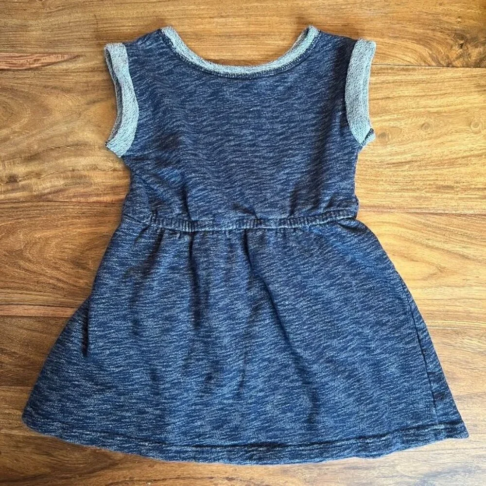 Cat & Jack Navy & Pink Dress